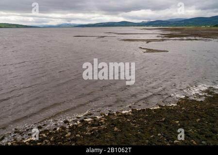 Landscape of the Cromarty Firth near Invergordon Scotland UK Stock Photo