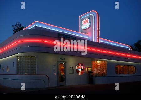 66 Diner, Albuquerque, Historic Route 66, New Mexico, United States Stock Photo