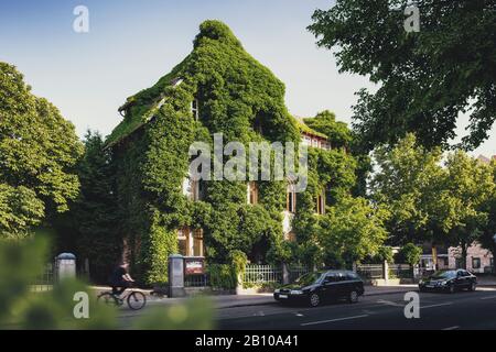 Green building, Roneburg, Hannover, Lower Saxony, Germany Stock Photo