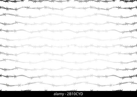 Wire fence on white background, stock vector Stock Vector Image & Art ...