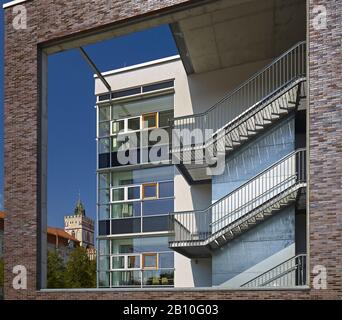 New construction of the European University Viadrina in Frankfurt (Oder), Brandenburg, Germany Stock Photo