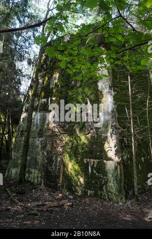 Bunker in the Wolf's Lair, Ketrzyn, Masuria, Poland, Europe Stock Photo