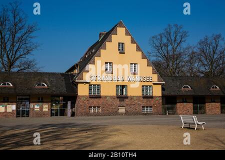 Strandbad Wannsee, Berlin, Germany Stock Photo