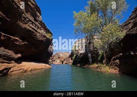 Cobbold gorge Outback Queensland tourism attraction Stock Photo