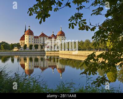 Moritzburg Castle near Dresden, Saxony, Germany Stock Photo