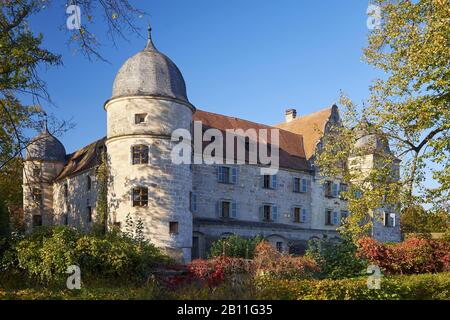 Mitwitz castle Franconia Bavaria Germany Stock Photo - Alamy