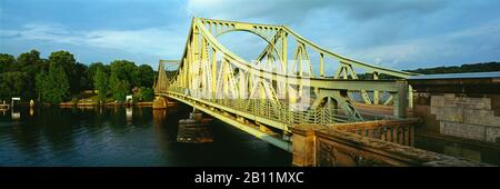 Glienicker Bridge, Potsdam, Germany Stock Photo