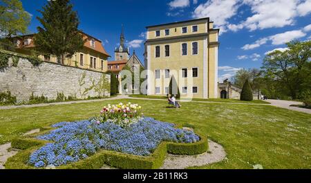Ettersburg Castle near Weimar, Thuringia, Germany Stock Photo