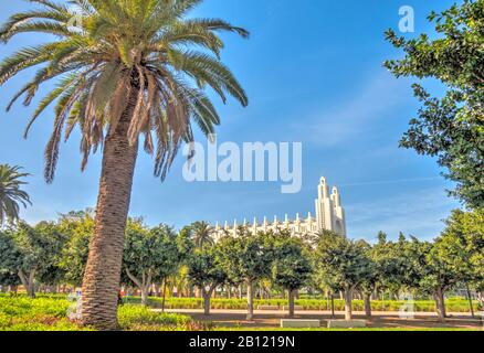 Casablanca Colonial architecture, Morocco Stock Photo