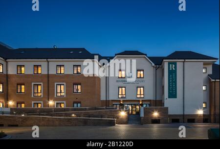 Rivermede Court Care Home in Egham, Surrey. Stock Photo