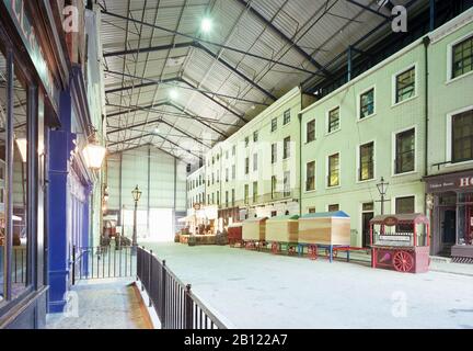 Sherlock Holmes Baker Street set, Granada TV studios manchester, north west England, in 1993 Stock Photo