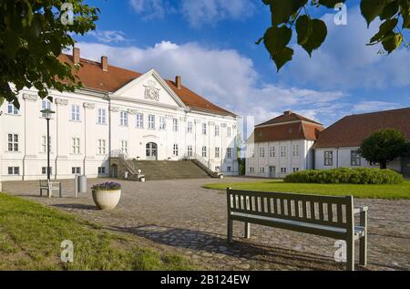 Hohenzieritz Castle, Mecklenburg-West Pomerania, Germany Stock Photo