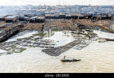 The floating slums of Lagos, Nigeria