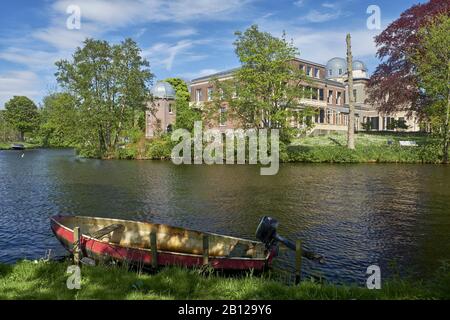 Old Observatory, Oude Sterrewacht in Leiden, South Holland, Netherlands Stock Photo