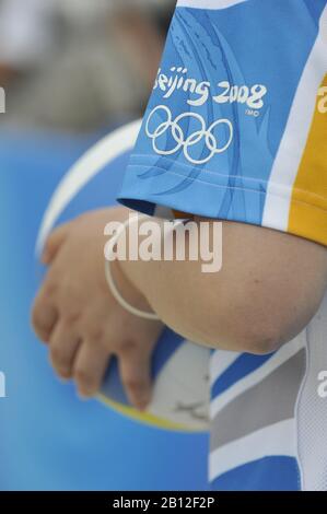 Beijing CHINA. Beach Volleyball Beijing Olympic Basketball