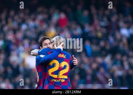 Camp Nou, Barcelona, Catalonia, Spain. 22nd Feb, 2020. La Liga Football, Barcelona versus Eibar; Credit: Action Plus Sports/Alamy Live News Stock Photo