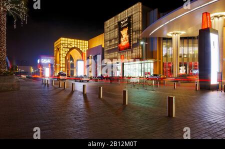 Main entrance of DUBAI MALL,the world's largest mall,Downtown Dubai,Dubai,United Arab Emirates,Middle East Stock Photo