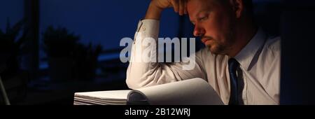 Concerned business person Stock Photo