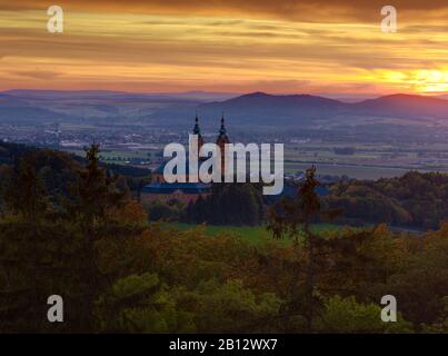 Pilgrimage Church Vierzehnheiligen,Bad Staffelstein,Upper Franconia,Bavaria,Germany Stock Photo