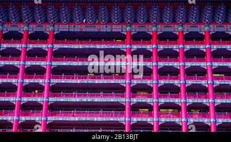 TAIPEI , TAIWAN - OCT 04 : The Grand hotel in Taipei Taiwan on October 04 2019. The Grand Hotel is a landmark located  Taipei, Taiwan it was establish Stock Photo