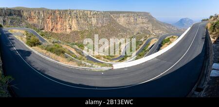 Serra da Leba Pass,Huila Province,Angola,Africa Stock Photo