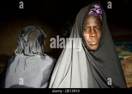 Portraits of Guineans. Guinea Stock Photo