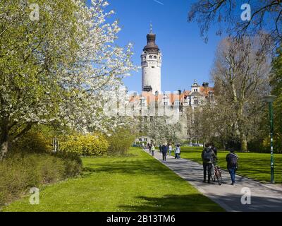 New Town Hall in Leipzig,Saxony,Germany Stock Photo