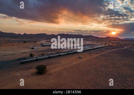African Explorer, special train, Namibia, Africa Stock Photo