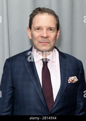 New York, NY - February 20, 2020: Thomas Jay Ryan as Lt. Schrank attends the 'West Side Story' revival of Broadway musical opening night after party at IAC Building Stock Photo