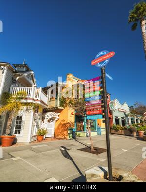 Avila Beach, California, USA - February 2, 2023 Avila Beach is an ...