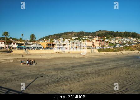 Avila Beach, California, USA - February 2, 2023 Avila Beach is an ...