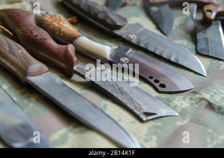 Bushcraft Knife 1 Stock Photo