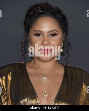 Angela Yee arrives at the 51st NAACP Image Awards at the Pasadena Civic