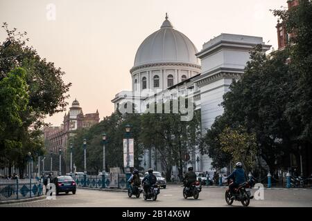Street scene in the Calcutta, India, Asia. Stock Photo