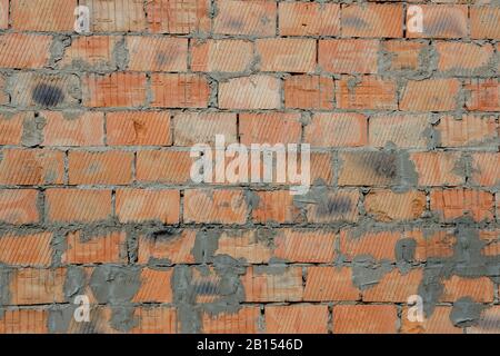 Seamless interior texture old brick wall Stock Photo