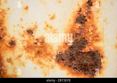 Rustic Iron Sheet Texture Background, Old oxidized Rustic Texture Stock Photograph Stock Photo