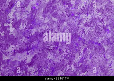 Bright abstract texture of paint lilac color and its shades on canvas. Abstract background. Stock Photo