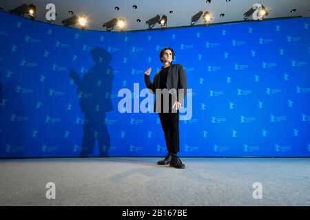 Berlin, Germany. 23rd Feb, 2020. 70th Berlinale, Photocall, Berlinale Special Gala, High Ground: Actor Maximillian Johnson. The International Film Festival takes place from 20.02. to 01.03.2020. Credit: Gregor Fischer/dpa/Alamy Live News Stock Photo