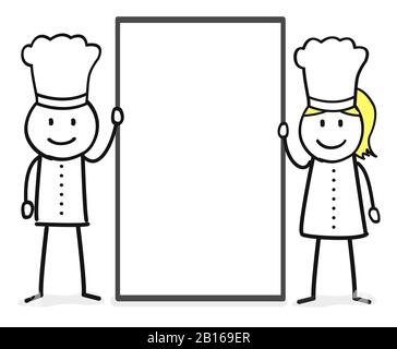 cook job Stock Vector