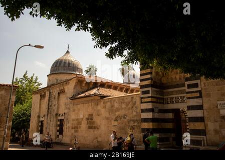 Adana, Turkey - June  27, 2019: Ramazanoglu Complex Kulliyesi at Adana Turkey. Stock Photo