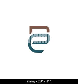 Initial letter bc logo or cb logo vector design template Stock Vector