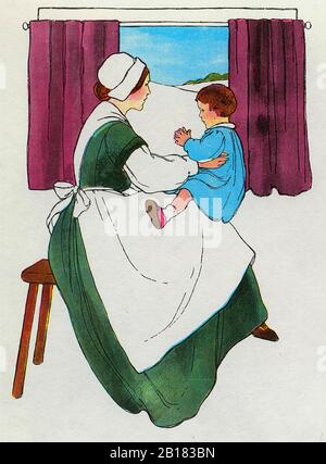 Illustration of a Kid Holding His Pee Stock Photo - Alamy