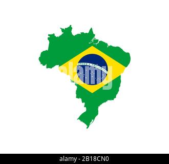 Political map of Brazil Stock Vector Image & Art - Alamy