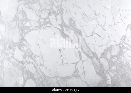 Beautiful white marble background for new interior. Stock Photo