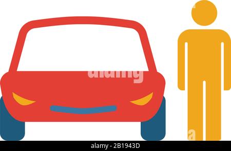 Car Driver icon. Simple element from transport icons collection ...