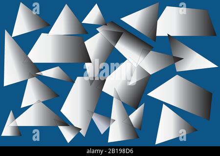 Colorful polygon Texture Seamless Repeat Vector Pattern. Abstract, Geometric, Detailed. Random Stock Vector