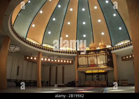 Nairobi, Kenya - January 17, 2015: inside the Sith temple in Nairobi Stock Photo