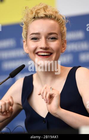 Berlin, Germany. 23rd Feb, 2020. Julia Garner at the press conference for 'The Assistant' at the Berlinale 2020/70th Berlin International Film Festival at the Hotel Grand Hyatt. Berlin, February 23, 2020 | usage worldwide Credit: dpa picture alliance/Alamy Live News Stock Photo