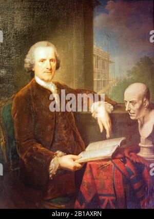 Friedrich Freiherr von Hardenberg (1). Stock Photo