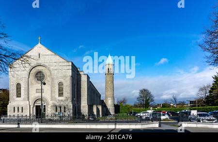 Our Lady Queen of Peace Church on Merrion Road, Dublin, Ireland,  now run by  priests from the Opus Dei Prelature Stock Photo